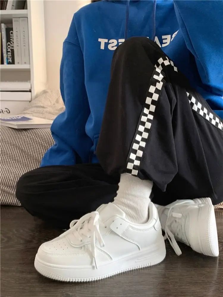 Tennis Sneakers Woman Spring Autumn Sports Board Shoes Fashion Comfort Colorful Casual Academy Style Little White Shoes Female