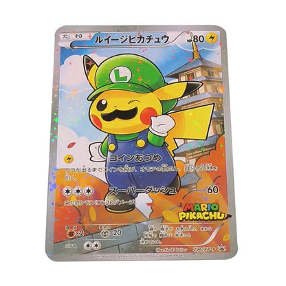 10 UNIDADES/conjunto DIY PTCG Versão Japonesa Pokémon Cartão Caseiro Desenho Animado Anime Periférico Coleção Jogo Cartão Presente de Feriado Brinquedo