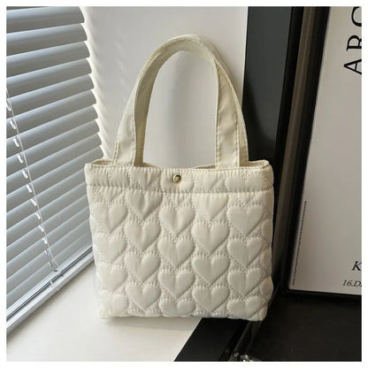 Puffer Shoulder Bag for Women Soft Down Cotton Padded Tote Handbag Purse Quilted Cross Body Bag Solid Color Bubbles Cloud Bag