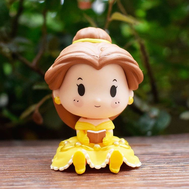 Disney Princesa Ariel Elsa Anna Bela Branca De Neve Cinderela Branca De Neve Fada Pvc Figura De Ação Boneca Decoração Brinquedos Para Crianças Presente