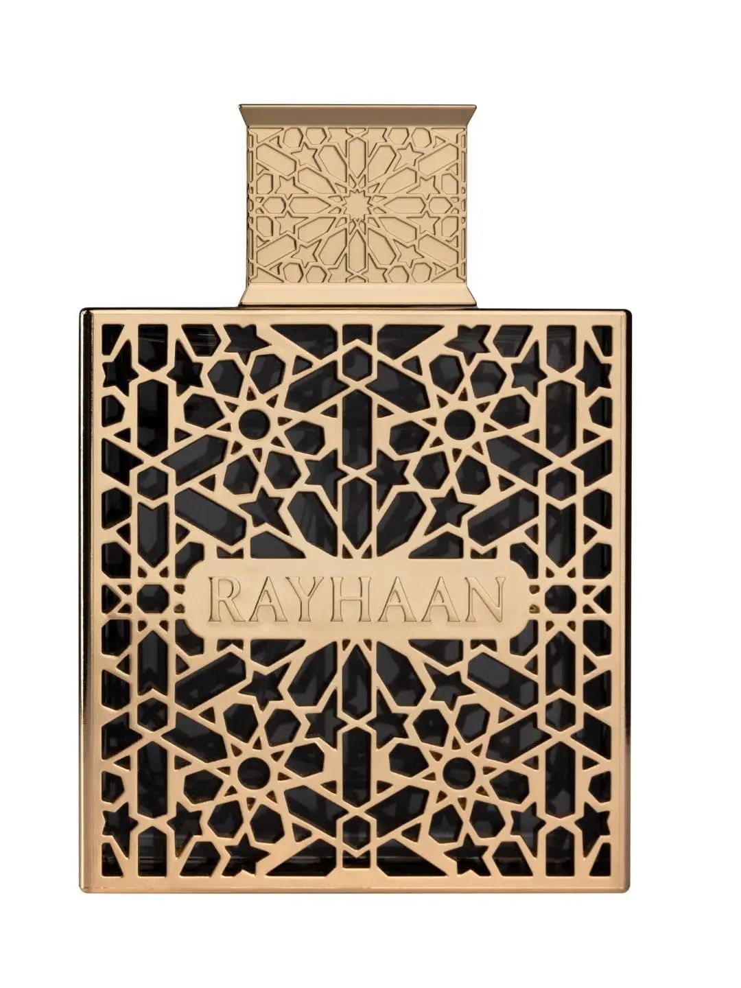 Perfume Gold-Lattice Arabesque Eau De Parfum Opulento Oriental Amadeirado Intrincado Luxuoso Alta Qualidade Fixação Duradoura Spray