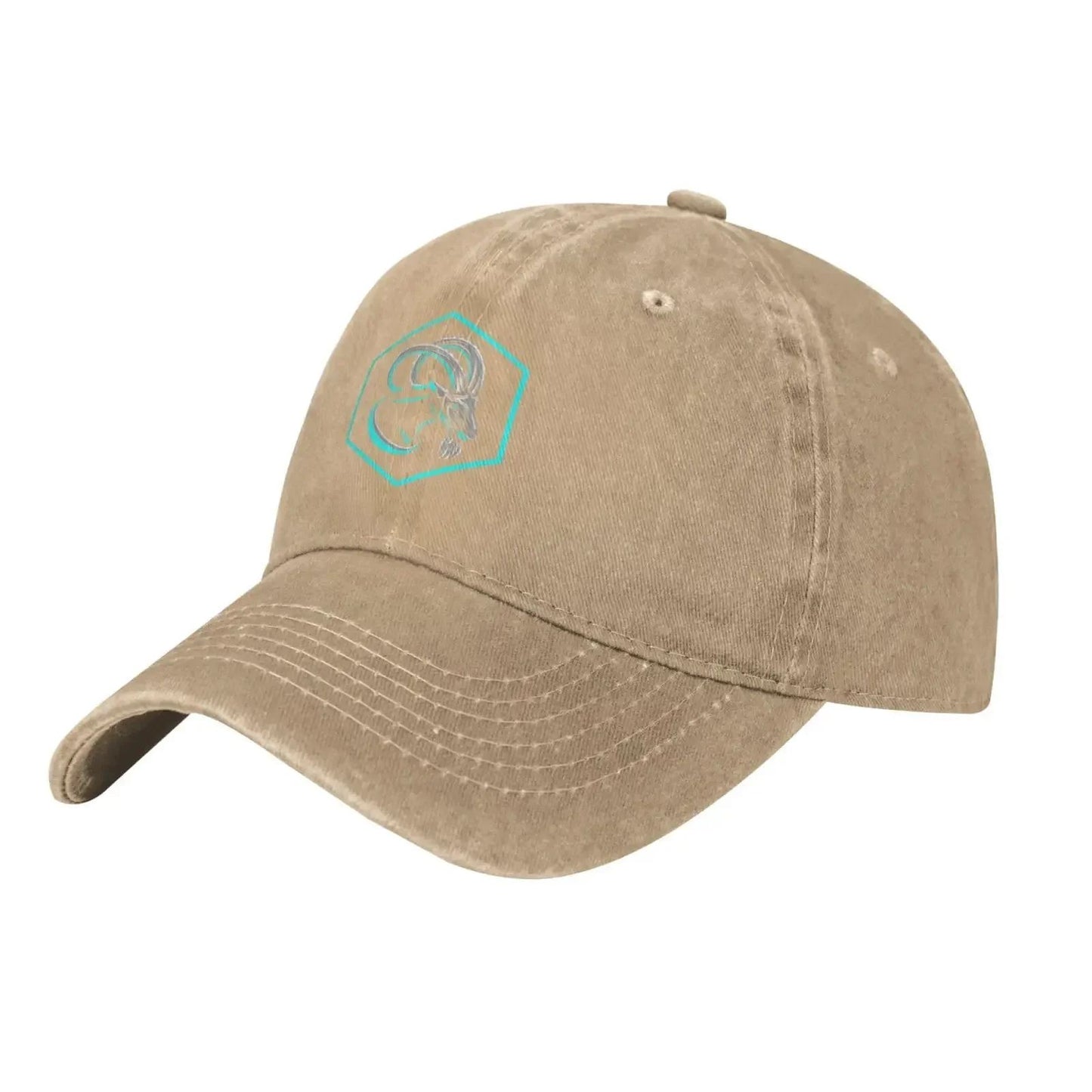 Boné de beisebol com cabeça de ovelha abstrata para homens e mulheres, chapéu de caminhoneiro vintage, chapéus, boné de pai