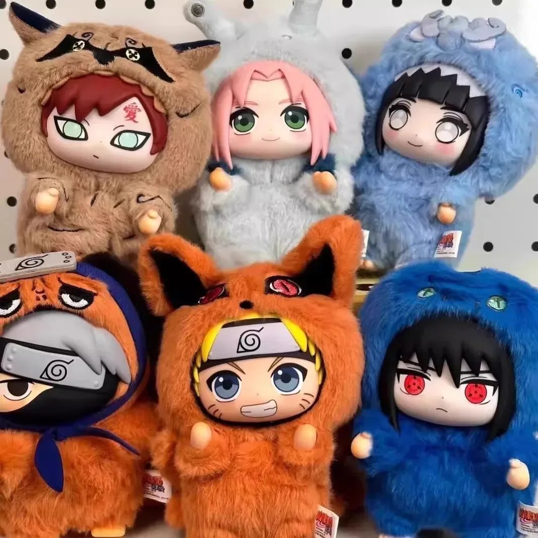 In Stock 1: 1High quality Hot Naruto Boat Party Series Handmade Plush Doll Toys Decorations Toy Series KeyChain Christmas Gift