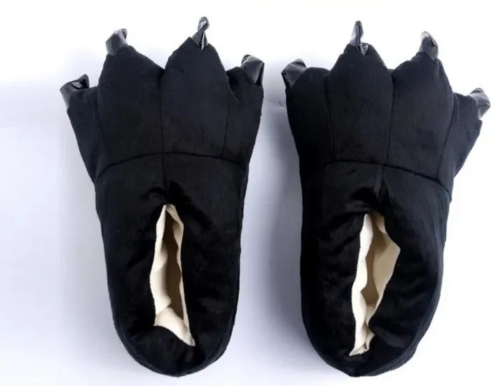 Stitch Animal Paw Slippers For Boy Girl Unisex Kids Cute Monster Claw Slippers Cartoon Soft Plush Warm Home Slippers Child Shoes