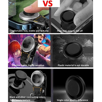 1Pc Portable Mobile Phone External Joystick Game Walking Moving Game Controller X1 for IPhone Android LOL PUBG Gaming Accessorie