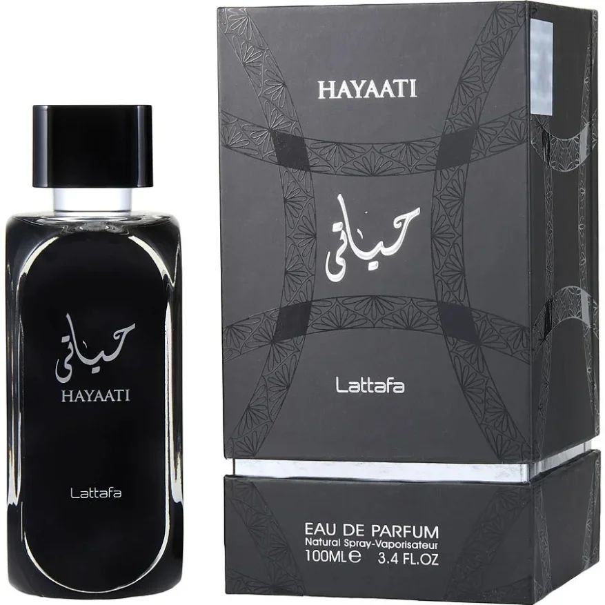 Lattafa Hayaati Men's and Women's Perfume 100ml, Woody Scent, Long-lasting Amber and Citrus Fragrance Guaranteed Gift