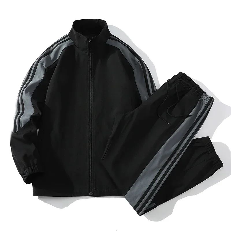 Men's Tracksuits 2 Piece Long Sleeve Athletic Full Zip Sweatsuits Jogging Suit Set Casual Outdoor Streetwear Sport Tracksuit Set