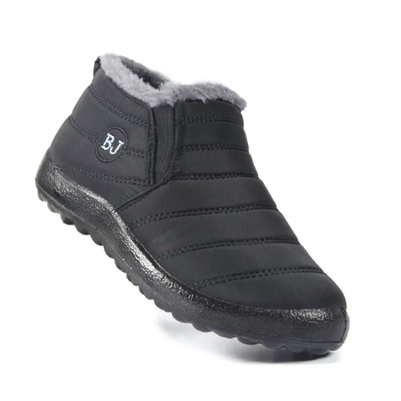Botas Masculinas de Neve para Área Externa Sapatos Masculinos Botas de Inverno Masculinas Botas de Caminhada Cano Curto Botas Impermeáveis Masculinas Sapatos de Trabalho Calçados