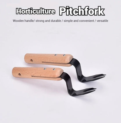 Effortless Weed Removal Tool - T TOVIA Handheld Dandelion Puller & Garden Fork, Durable Metal Construction for Lawn Care