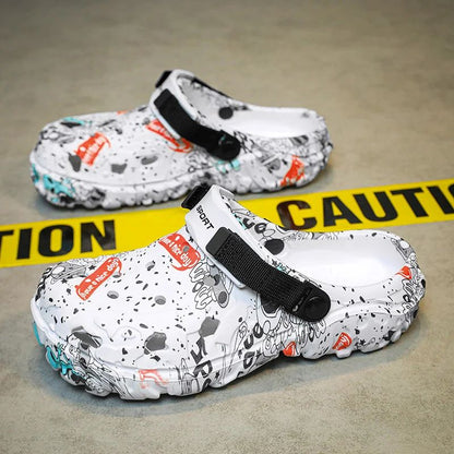 Men Shoes Slippers Men Garden Flat Sandals Platform Sandals Man Summer Sandals 2025 Male Sneakers Outdoor Flip Flops Home Clogs