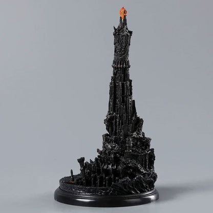 Barad-dûr Torre Olho de Sauron PVC Figura Modelo Boneco Brinquedo Colecionáveis Figuras