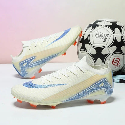 Men Professional Training Football Boots Ultralight Soccer Shoes Unisex Wholesale Women Breathable Drop Shipping Indoor Futsal