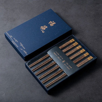 Hashis de Sândalo Vermelho Natural de Alta Qualidade Premium Conjunto de Talheres Utensílios de Mesa Domésticos para Presente Hashis Chineses