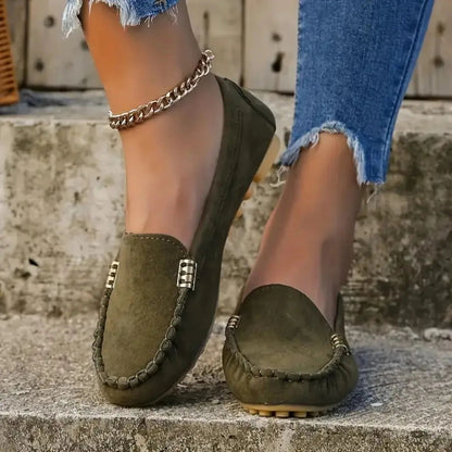 Women Flats New Casual Lightweight Flat Loafers Shoes Trendy Versatile Comfortable Mary Jane Shoes for Women Zapatos De Mujer