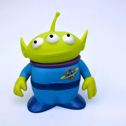 15cm Disney Toy Story Woody Green Aliens Action Figure Anime Decoração Coleção Estatueta Brinquedo Modelo Cosplay para Presente Infantil