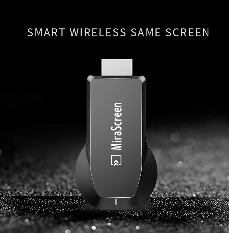 Wireless Screen Mirroring Share HDMI Video Receiver TV Stick Display Dongle Adapter for Iphone 11 12 15 16 Android Phone To TV