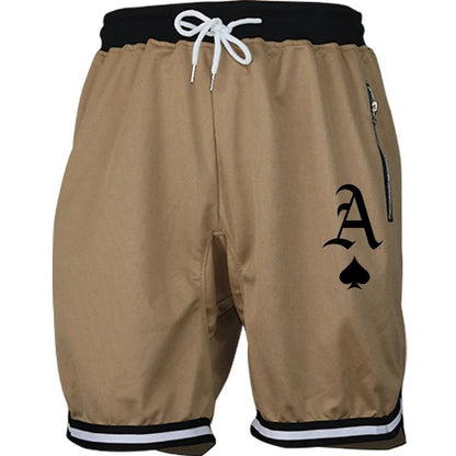 Summer Men Casual Breathable Fitness Basketball Comfortable Beach Sports Shorts Male Bermudas