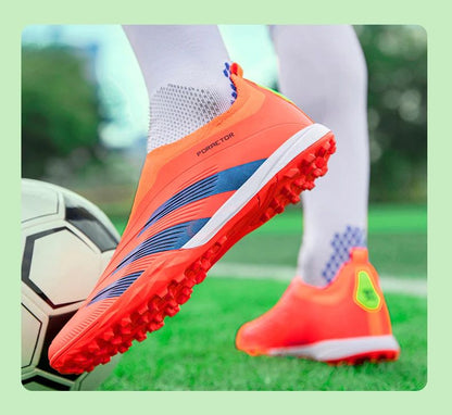 Mens High Quality Ultralight Football Shoes Society Cleats Indoor Soccer Shoes Professional Original Fast Futsal Football Boots