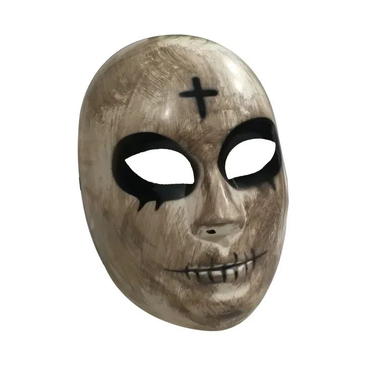 Human Removal Plan Mask Evil Smiley Bleeding Mask Men and Women Kiss Me Mask Halloween Mask Human Removal Plan Cosplay Mask
