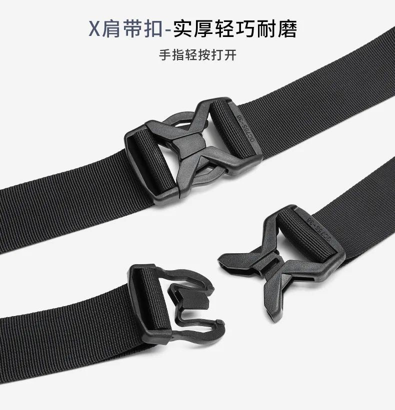 OZUKO  Tactical bag Fanny Pack Outdoor Sports Tactical  Multifunction Waterproof Male Chest Bag Mens Crossbody Bags