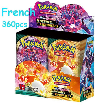 ?Mais Recente 324 Peças Cartas Pokémon Sol & Lua XY Evoluções Caixa de Booster Pokémon Brinquedo de Cartas Colecionáveis para Crianças?