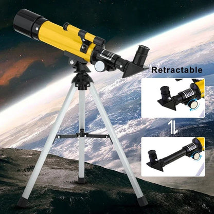 Telescópio astronômico F36050, grande abertura, alta definição, alta ampliação, para observação da lua e estrelas