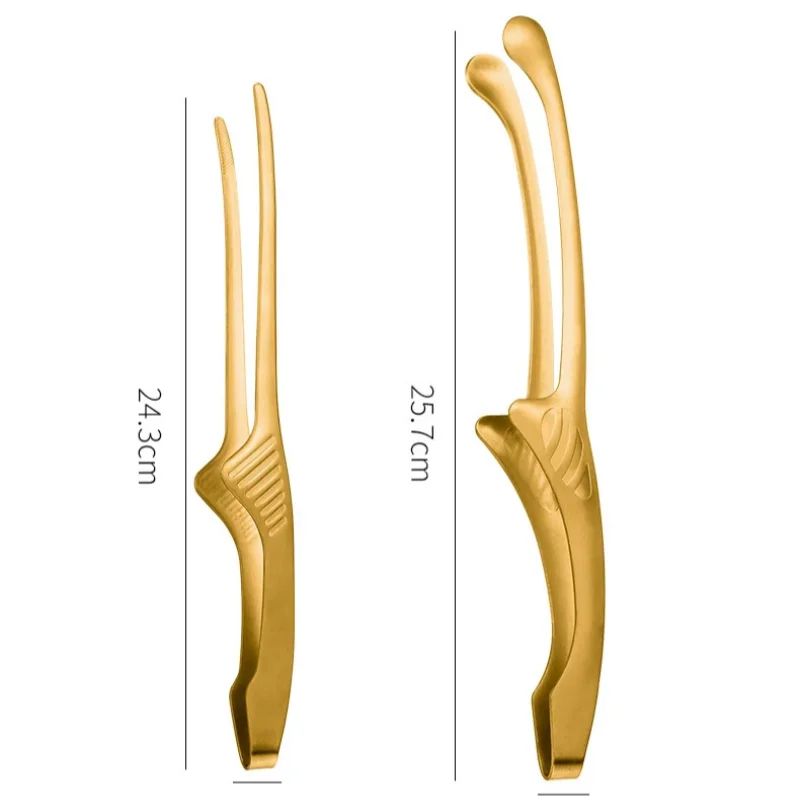 304 Stainless Steel Food Tongs Long Handle Non-slip Barbecue Tongs Steak Tongs Kitchen Cooking Tools Kitchen Accessories