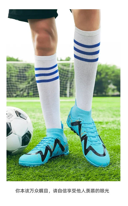 New Soccer Cleats for Men Professional Soccer Shoes Society Grass Training Original Football Boots Cleats Indoor Fast Sneakers