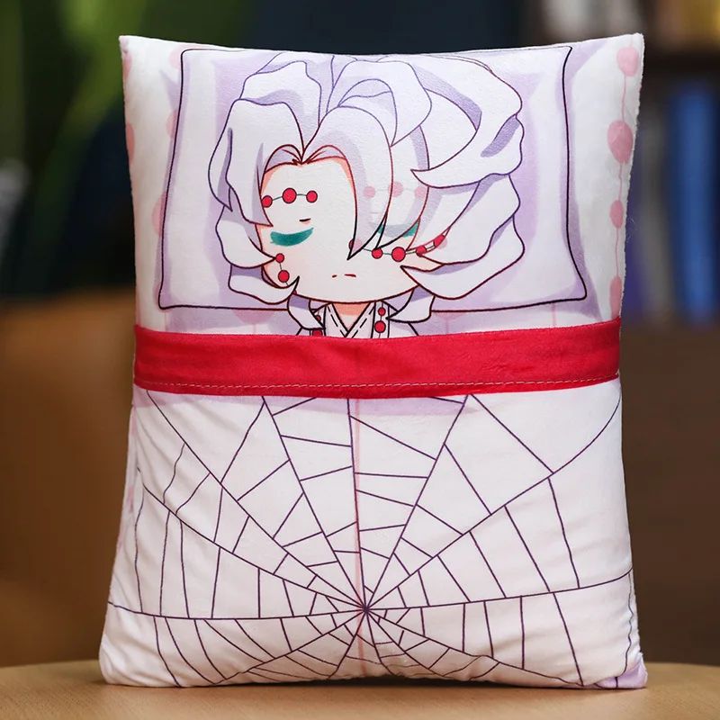 Demon Slayer Plush Stuffed Pillows Kimetsu No Yaiba Dakimakura Cute Anime Throw Pillow Kawaii Doll Tanjirou Nezuko Body Cushion