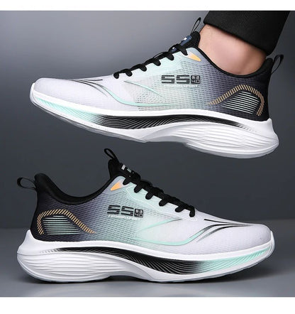 Carbon plate marathon shoes, men's casual sports shoes, summer versatile lightweight sports running shoes, men's shoes