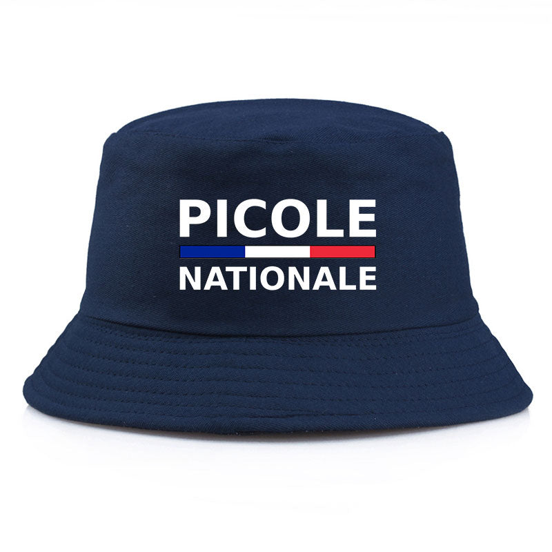Summer Picole Nationale Bob Man Reversible Bucket Hat Women Cotton Fisherman Cap Unisex Outdoor Sport Sun Activities Panama