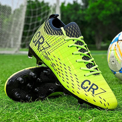 New Men Soccer Shoes Unisex Drop Shipping Football Boots Breathable Sports Cleats Professional Outdoor Ultralight Non-slip