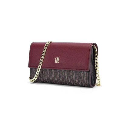 Exquisite Craftsmanship Women's Crossbody Bag Light Luxury Design Chain Bag Letter Elements Color Blocked Women's Chain Bag