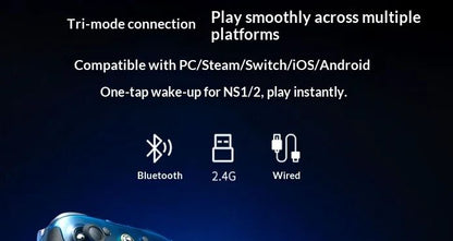 Game Sir G7 Pro 8K Aimlabs Game Controller Tmr Joystick 8000Hz Wired Gamepad for PC Steam Switch Android Apple One Click Wake NS