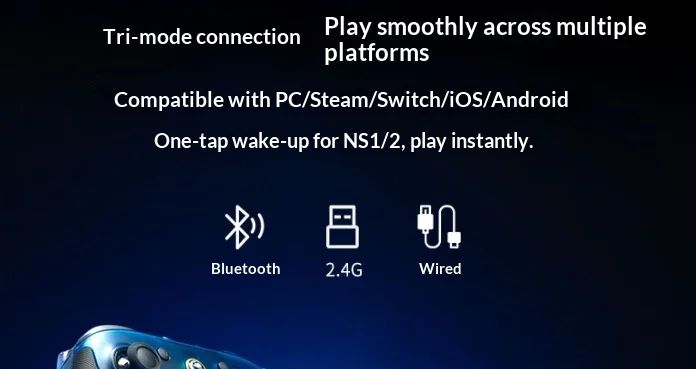 Game Sir G7 Pro 8K Aimlabs Game Controller Tmr Joystick 8000Hz Wired Gamepad for PC Steam Switch Android Apple One Click Wake NS