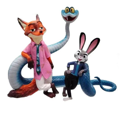 2025 Novo Filme Popular Zootopia 2 Periférico Boneco de Ação de Alta Qualidade Judy Nick PVC Brinquedo Estoque Limitado Frete Grátis