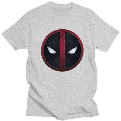 Mens Deadpool T Shirts Short Sleeve Cotton Tshirts Stylish Leisure Marvel Tee Plus Size Apparel Marvel Top Graphic T-shirt Print