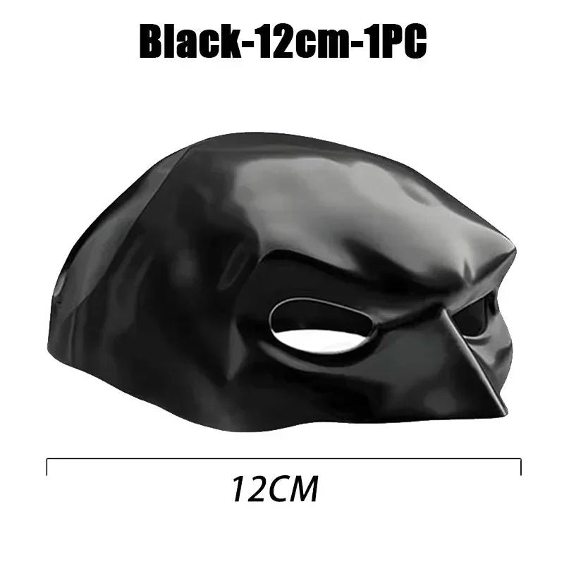 2026-Bat Cat Avenger Mask Black Matte Bat Mask Superhero Pet Toys Cat Bat Pet Man Mask for Cat and Dogs Spooky Make-up Party Toy