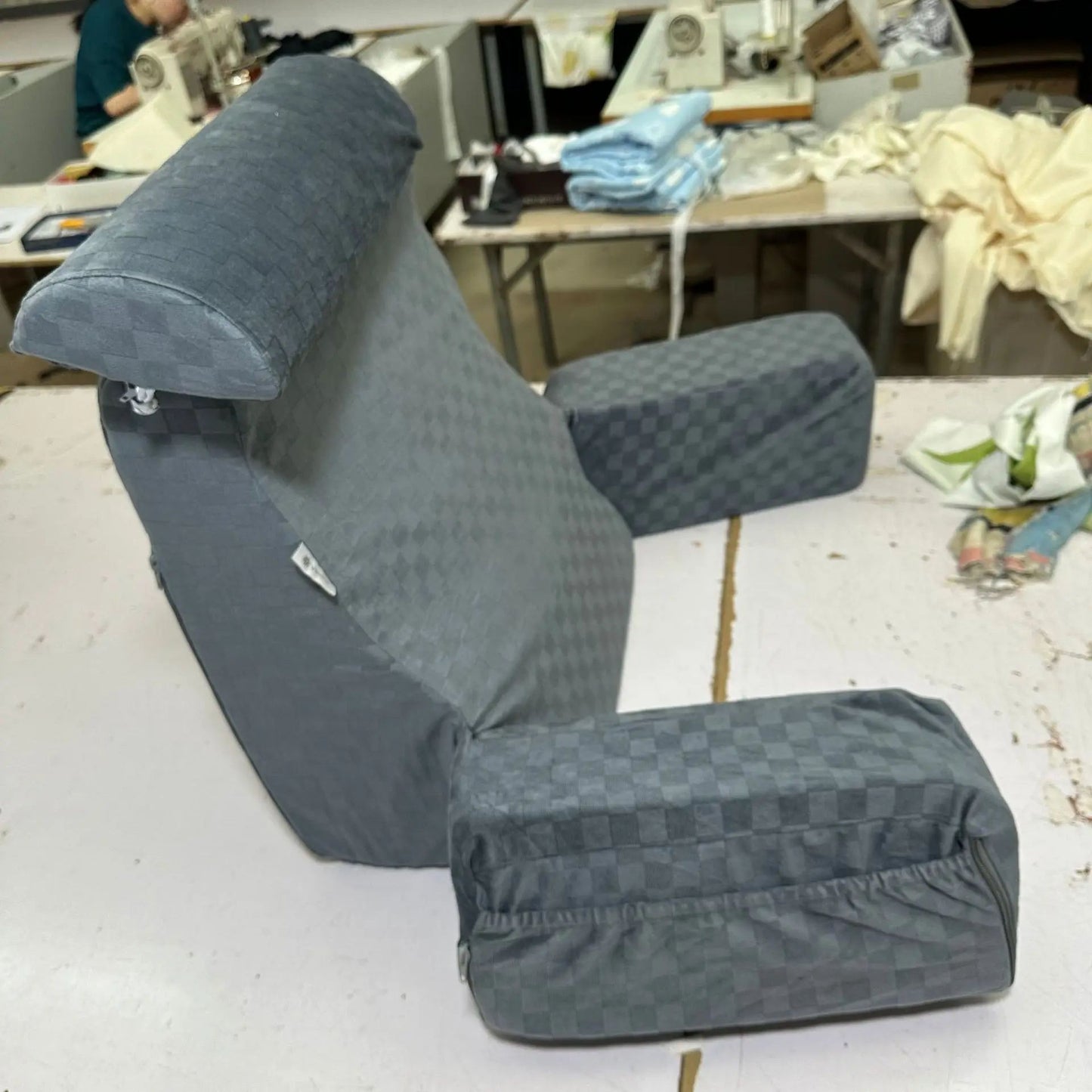 Home Bed Reading Pillow Cushion Adjustable Adult Headrest Pillow Perfect for Watching TV Reading Gaming or Resting Decoration ??