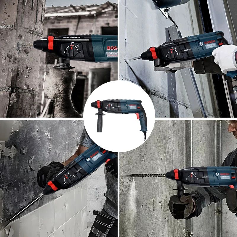 Martelo de impacto elétrico industrial Bosch GBH28 Furadeira de martelo de alta potência profissional para concreto
