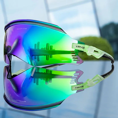 Kapvoe Cycling Sunglasses UV400 Protect Men Bike Sunglasses MTB Eyewear Outdoor Sport Goggles Bike Glasses Oculos De Ciclismo