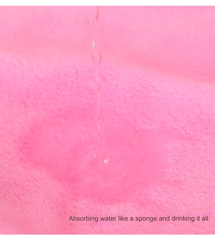 High-end Children's Suspender Skirt, Headband, Soft Towel Bathrobe, Absorbent, Wearable, Wrapable, Water-absorbent Quick-drying