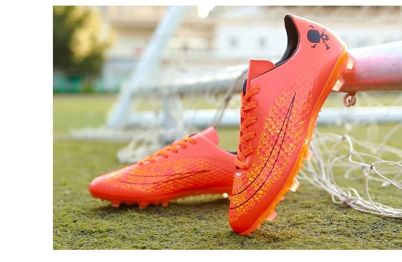 Men Society Soccer Shoes Cleats TF/FG Indoor Non Slip Original Professional Fast Football Shoes Grass Training Football Boots