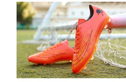 Men Society Soccer Shoes Cleats TF/FG Indoor Non Slip Original Professional Fast Football Shoes Grass Training Football Boots