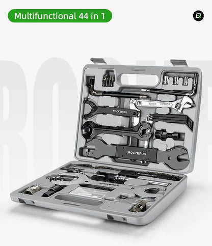 ROCKBROS Kits de Ferramentas para Reparo de Bicicleta 44 em 1 Profissional Multifuncional para Bike Conjunto de Chaves Ferramentas de Ciclismo