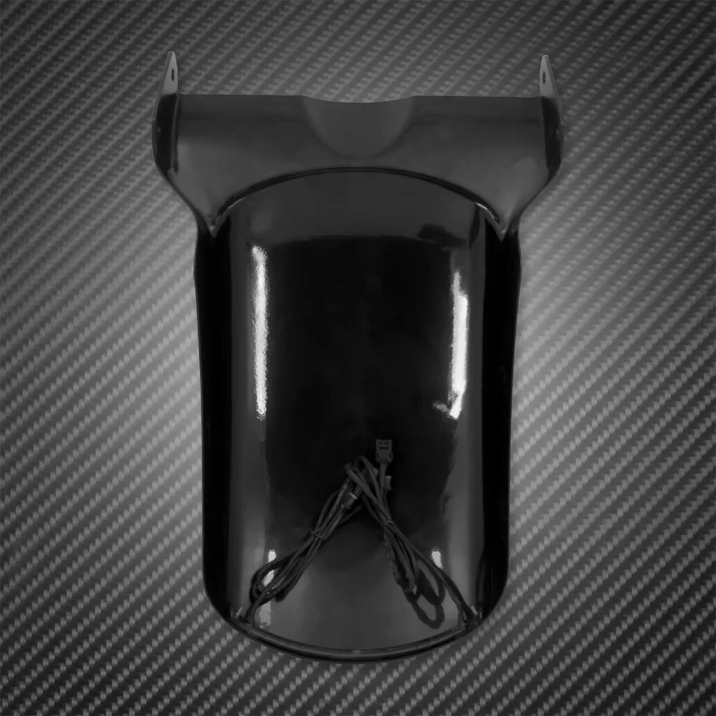 Motorcycle Driver Front Solo Seat With Rear LED Fender Light Mudguard Set For Harley Softail Breakout For Fat Boy FXDR 2018-2023