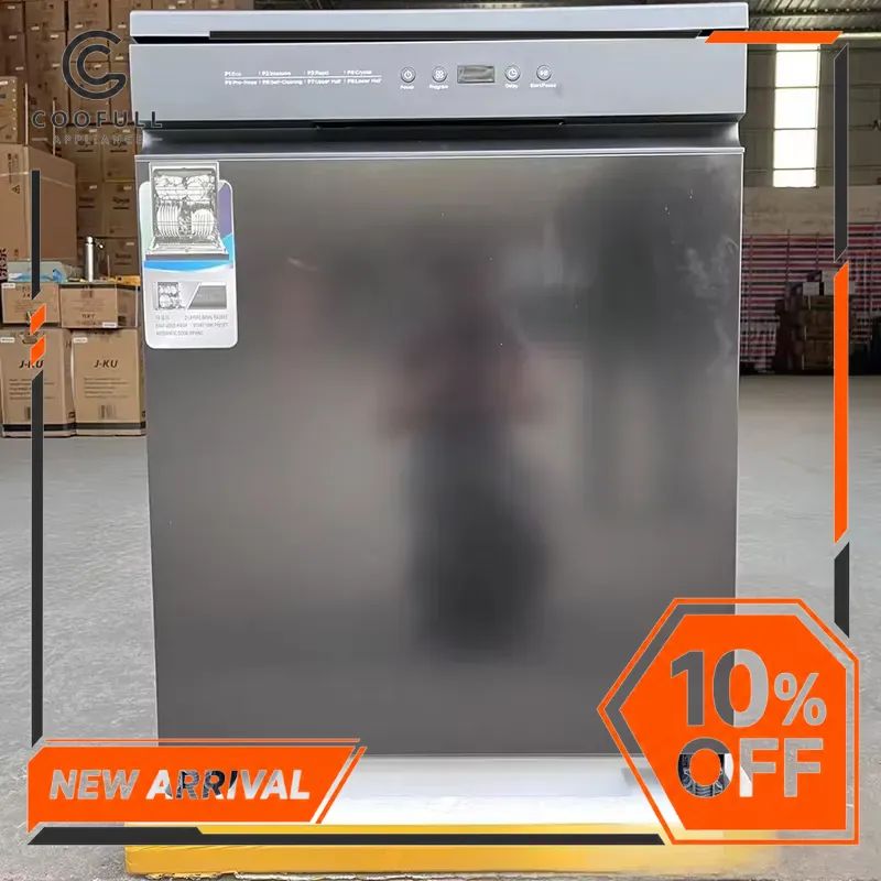 Portable Mini Dishwasher 14 Sets Automatic Desktop Countertop Washing Machine Smart Glass Home Kitchen Appliance Industrial