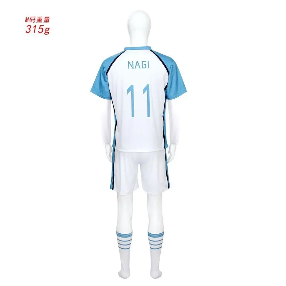 Anime Cosplay Costume Ness Kaiser Isagi Nagi Reo Itoshi Sae Shidou Ryuusei Cosplay Jersey With Shorts Uniform Clothes