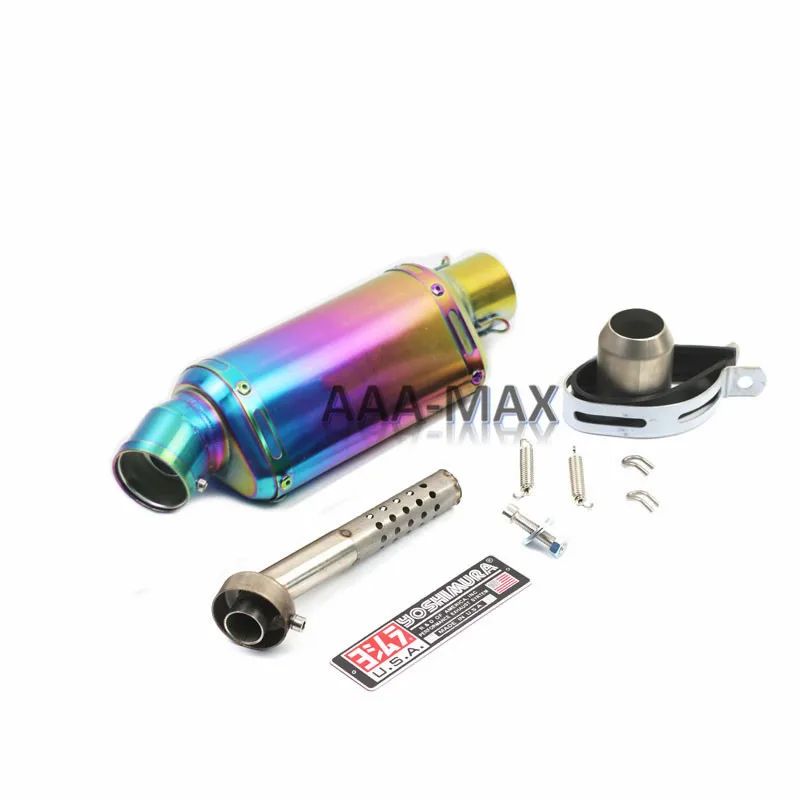 38-51MM Universal Yoshimura Motorcycle Exhaust Escape Muffler DB Killer Moto Pipe Motorbike 100cc-1000cc CRF230  ATV GP Scooter