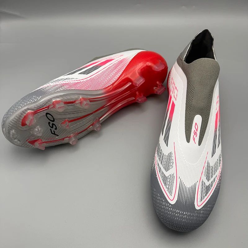 Mens Boys Professional Football Boots TF/FG Soccer Shoes High Ankle Kids Cleats Training Sport Sneakers Outdoor High-quality